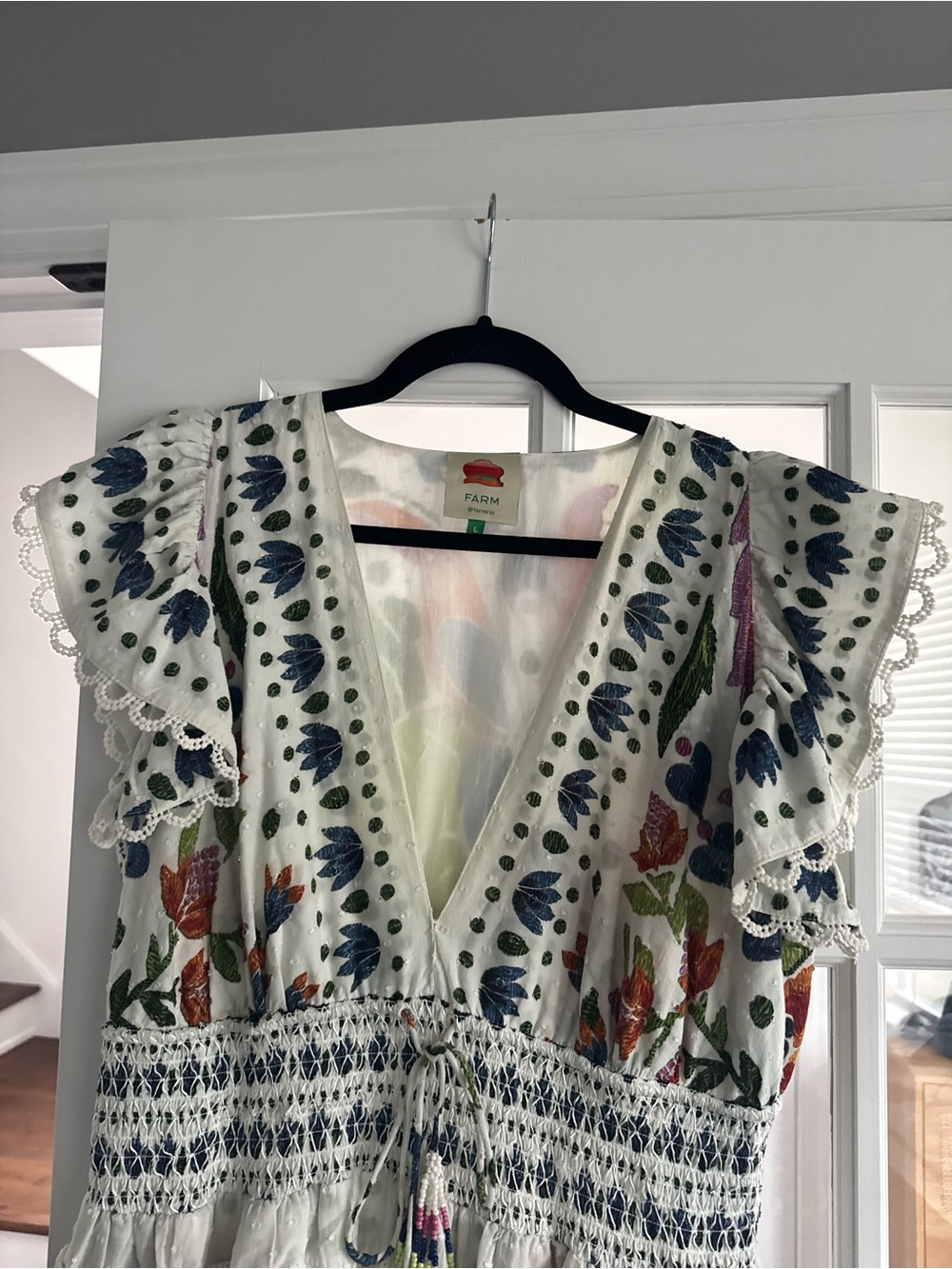 Anthropologie Farm Rio Summer Garden Dress - Picture 4 of 10
